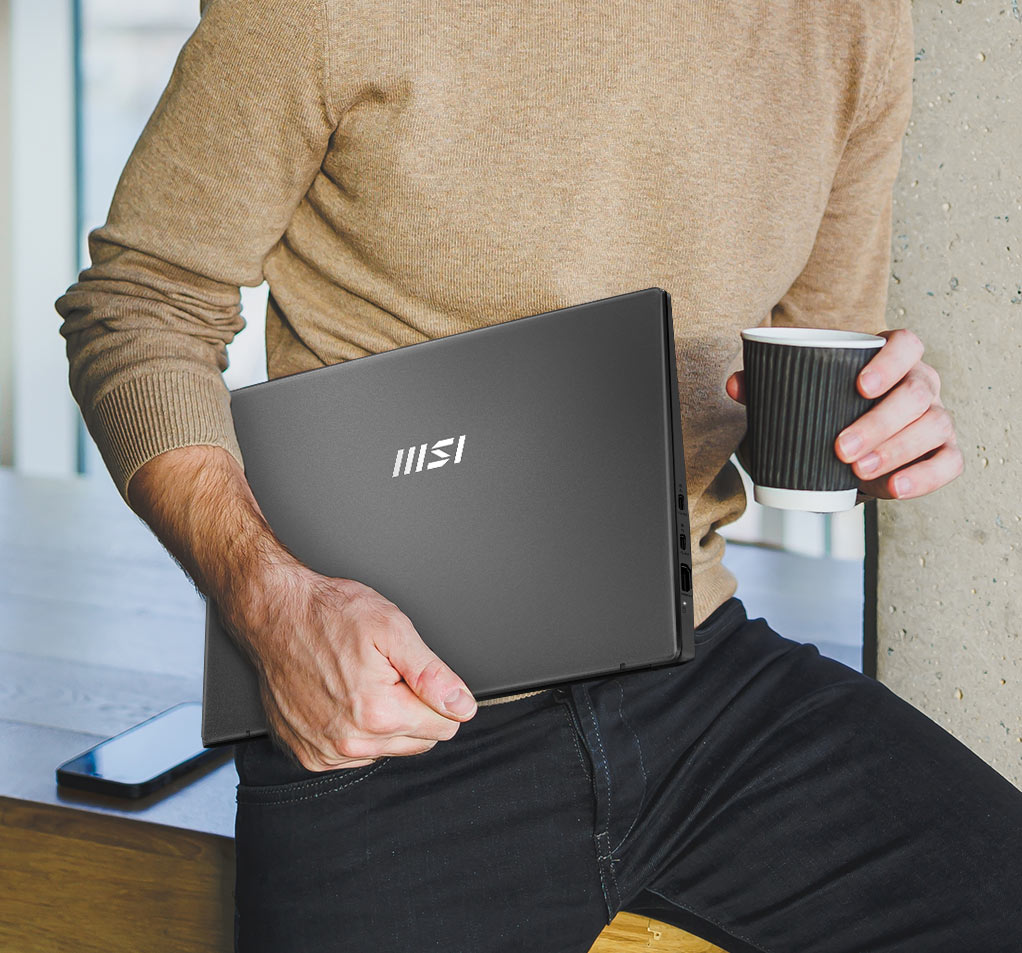 MSI Modern A15+ F3HM easy to carry