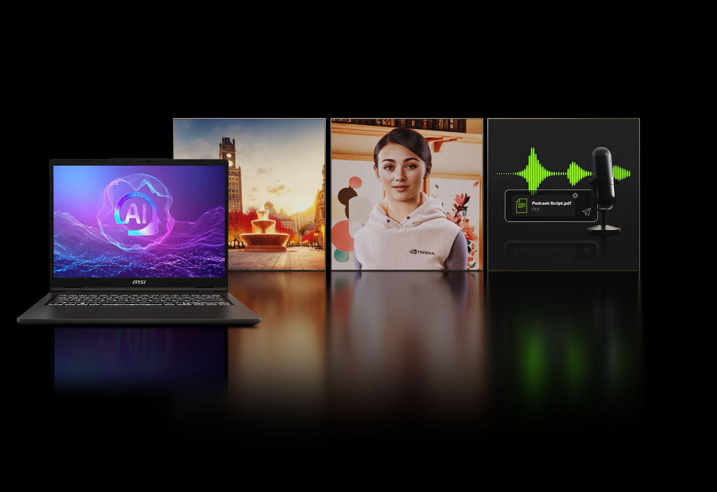 MSI VenturePro A14 with NVIDIA AI