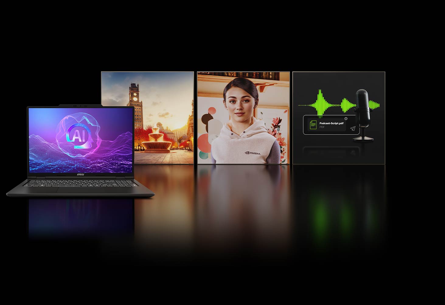 MSI VenturePro A16 with NVIDIA AI