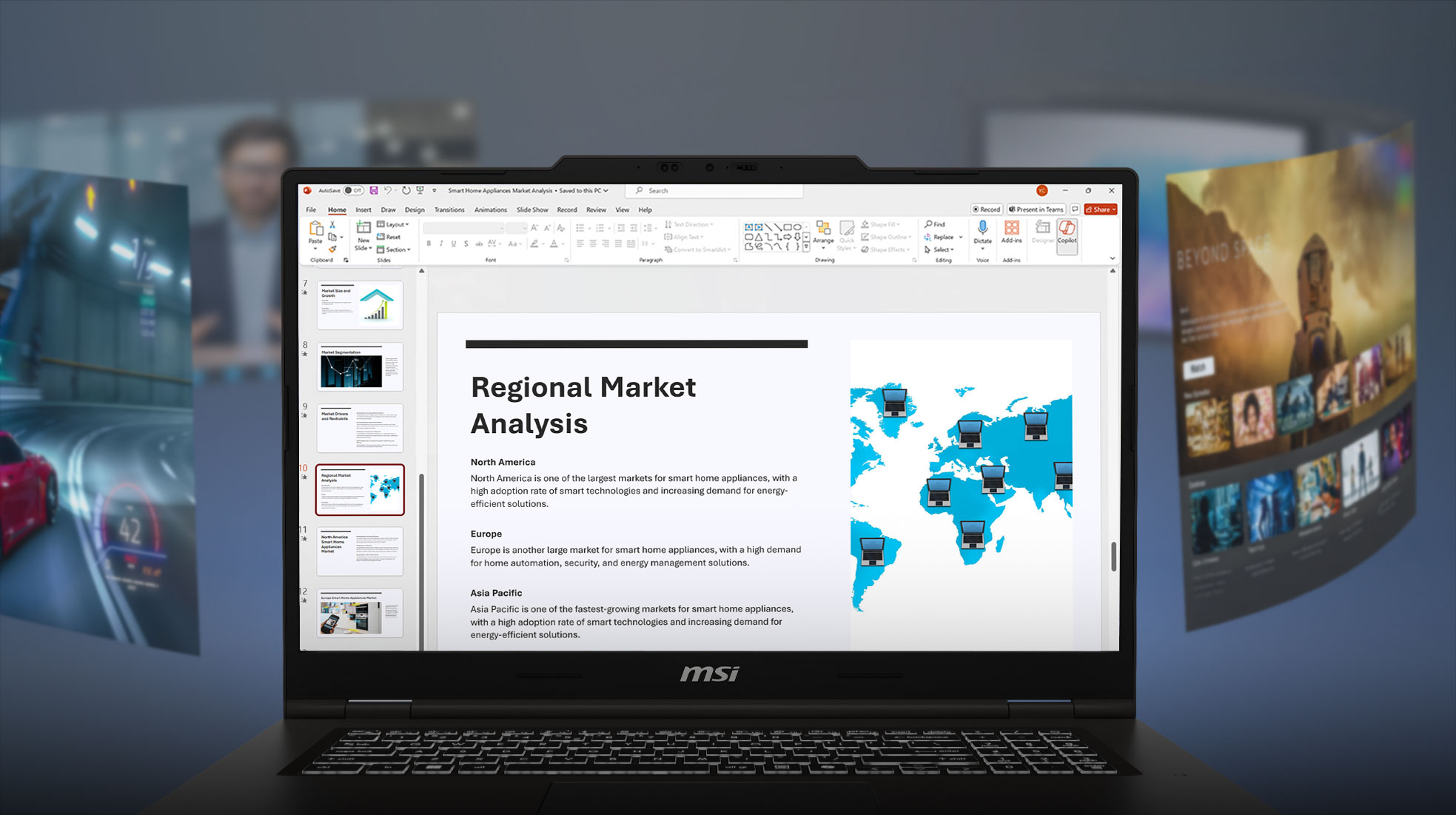 MSI Ai intelligent work