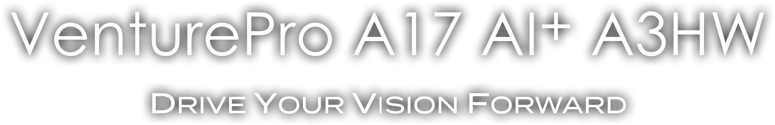 venturePRO A17 AI A3HW title and Slogan