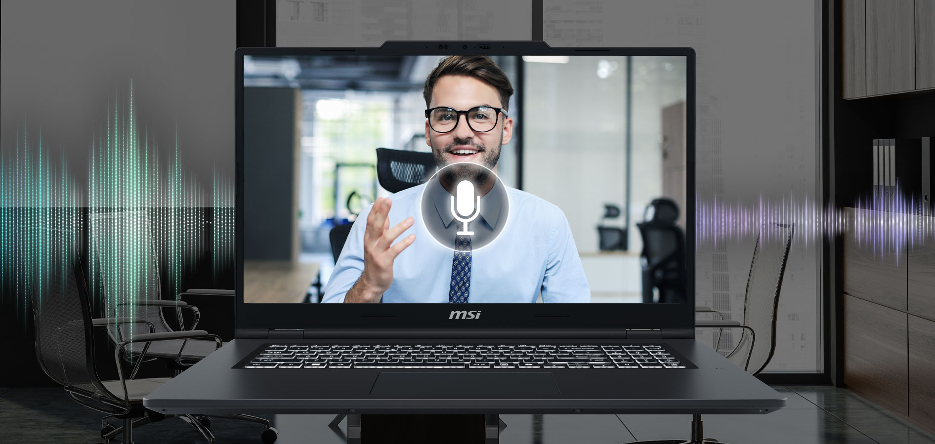MSI venturePro A17 A3HW Noise Cancellation Pro