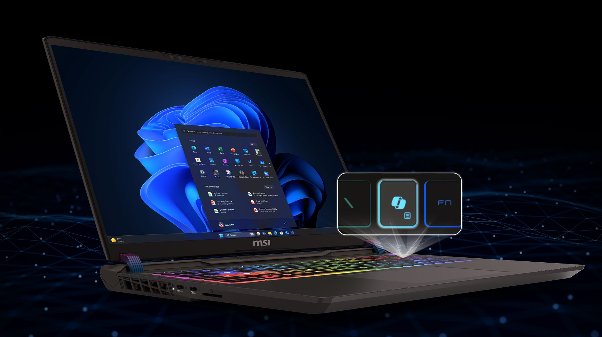 MSI Laptop with Microsoft Copilot 