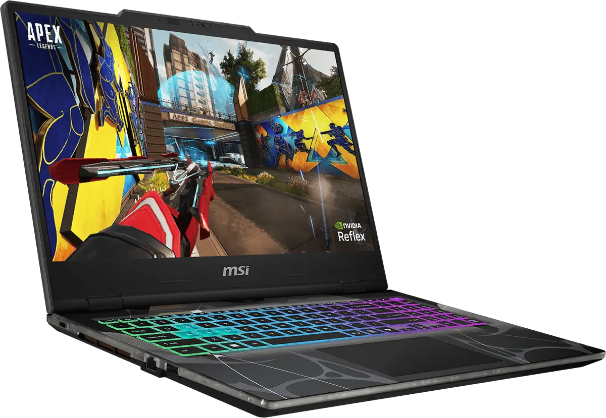 Laptop Gamer MSI Cyborg 15 B2RWEKG Intel Core 7-240H / 16GB / SSD 512GB / RTX5050 8GB / 15.6" / Wind11Home