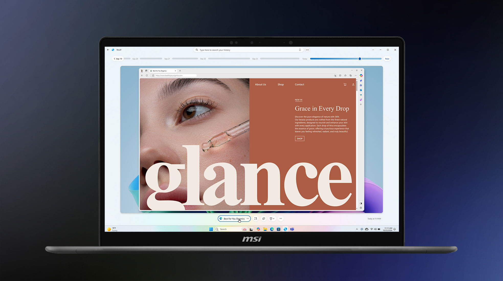 copilot Recall function