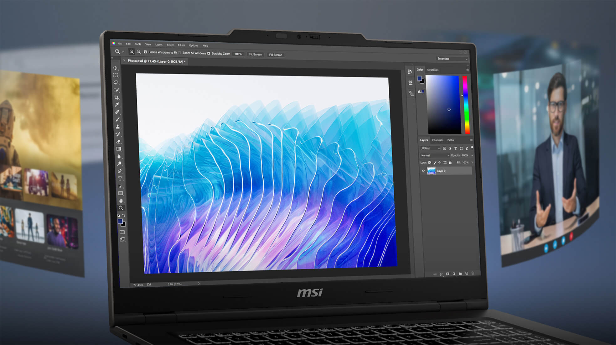 MSI Ai Content Creation 