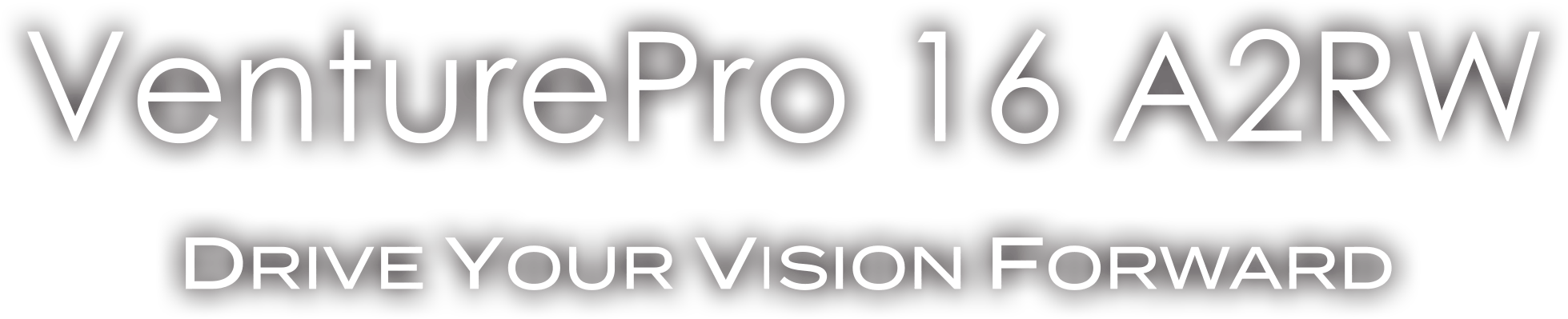 venturePro 16 A2RW title and Slogan