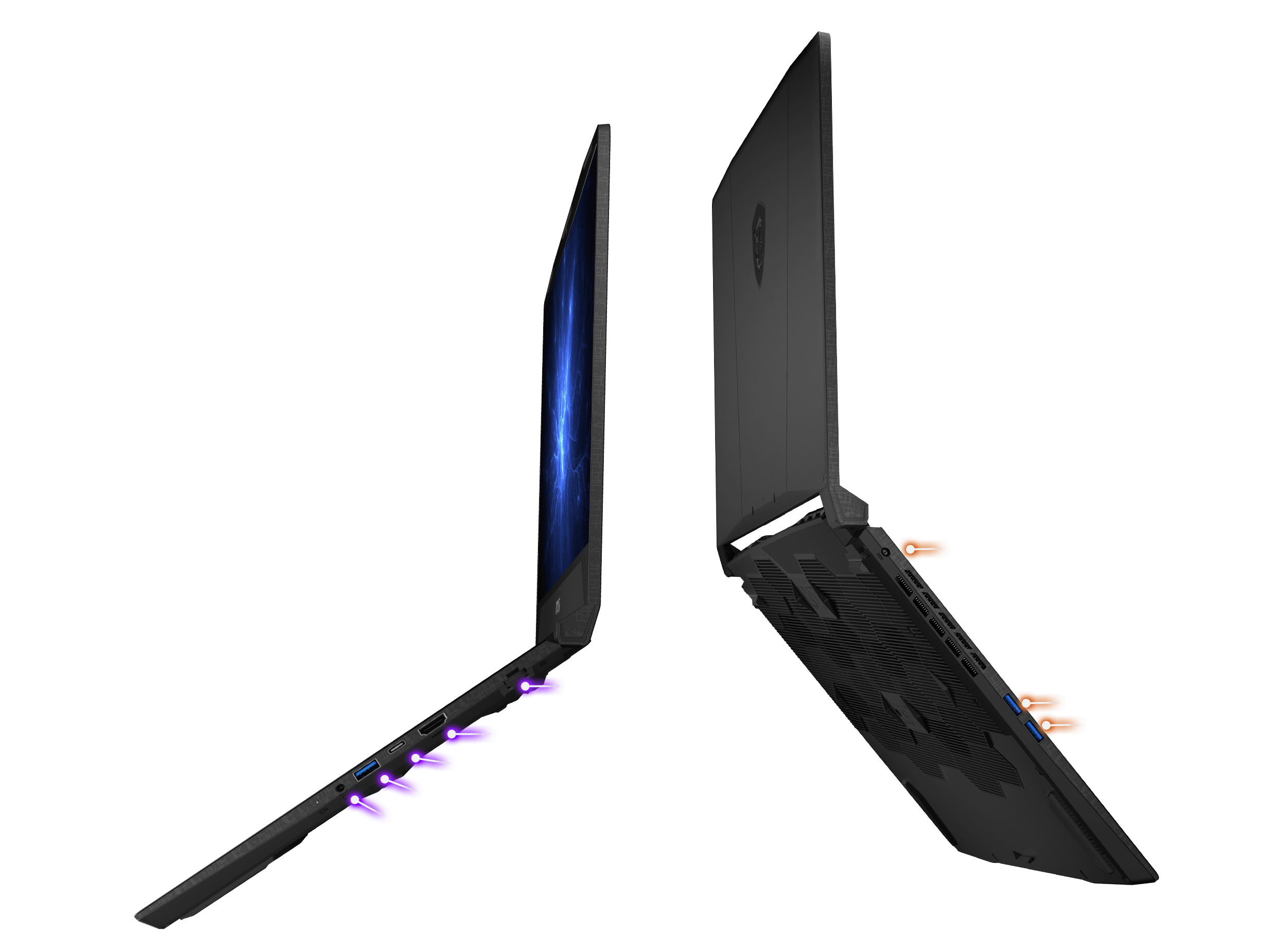 Official MSI Katana port diagram