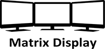Matrix Display 1+3 triple-screen setup icon