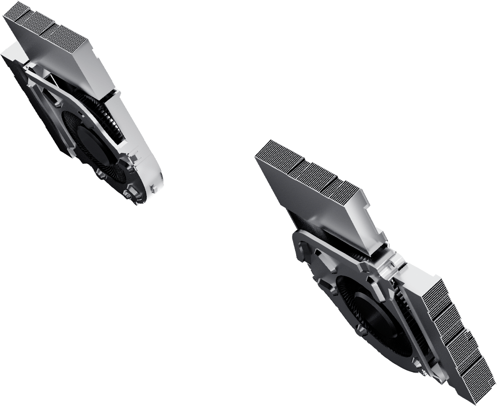 More Airflow. Less Noise.