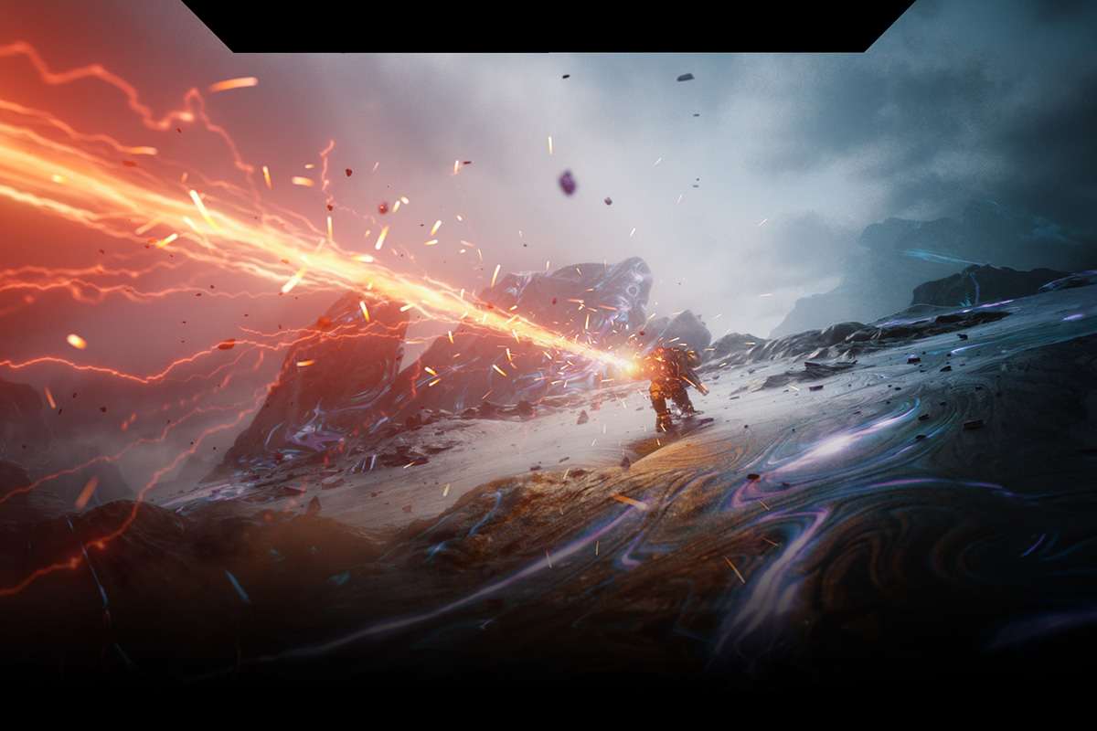 Crosshair 16 HX E14W - display background