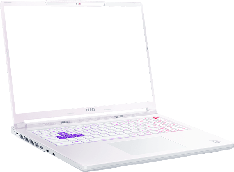 MSI laptop with High-Speed DDR5 Memory