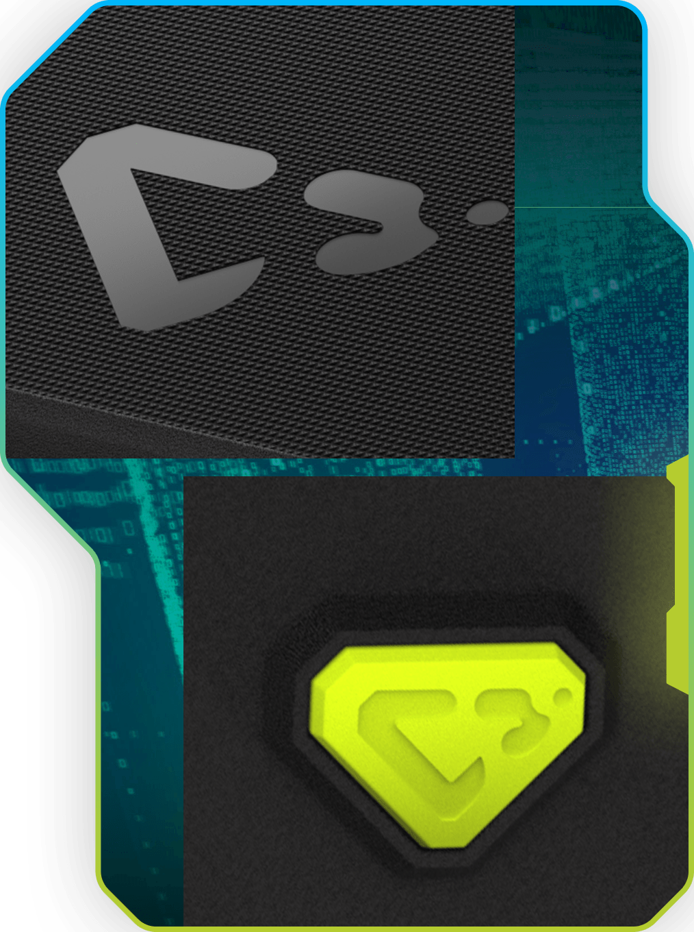 Cyborg identity design detail
