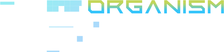 Cyborg series decorative title text right