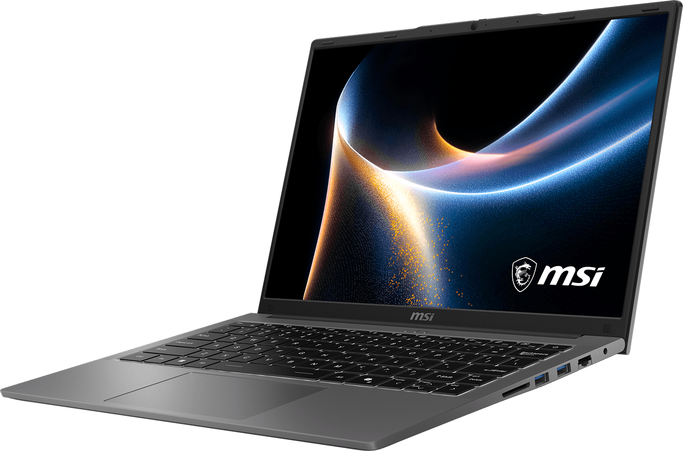 MSI laptop with sustainable production and FSC certification