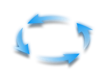 MSI Modern 14S cooling fan with blue blades, rotation frame one of the quiet cooling sequence.