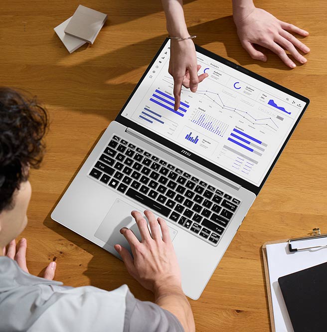 Modern 14S:Flip-n-Share