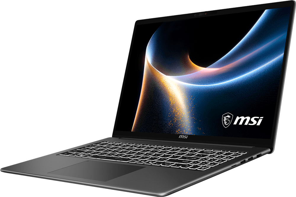 MSI laptop with sustainable production and FSC certification
