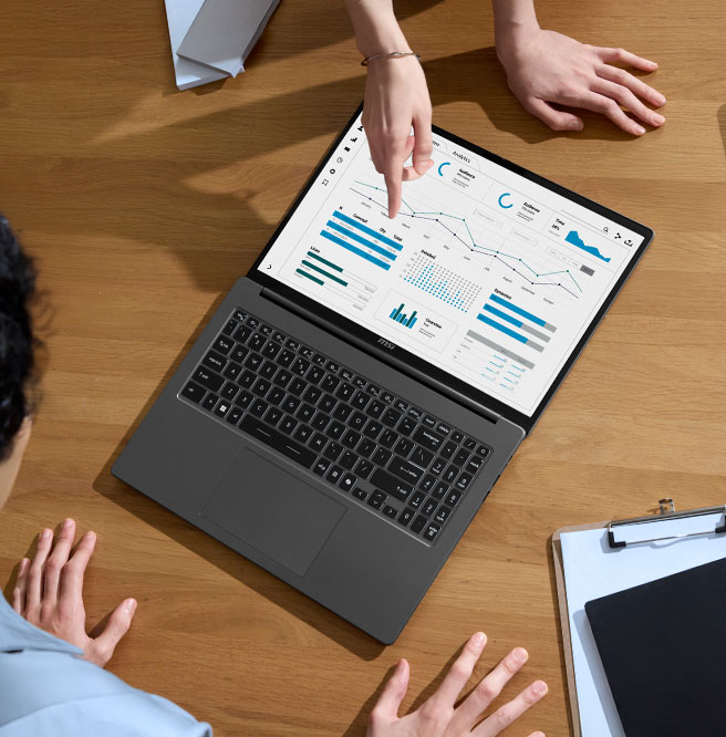 Modern 14S:Flip-n-Share