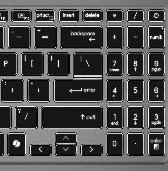 Modern 14S:The Smudge-resistant Keyboard