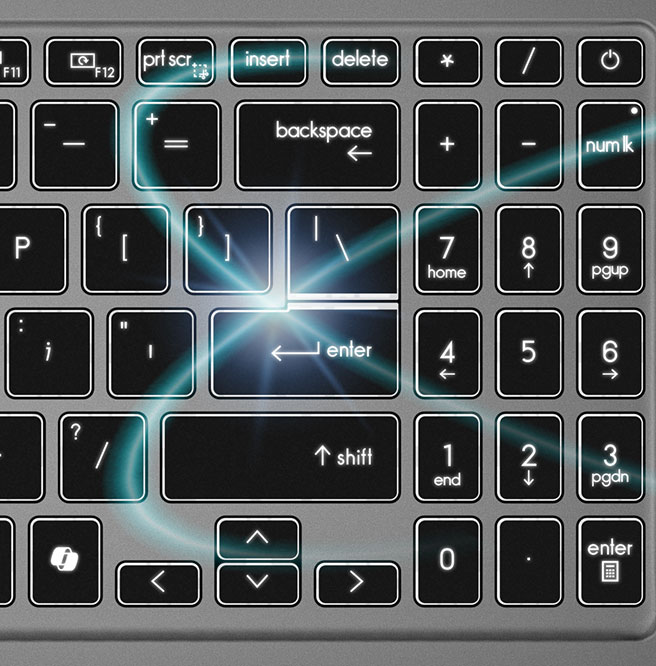 Modern 14S:The Smudge-resistant Keyboard