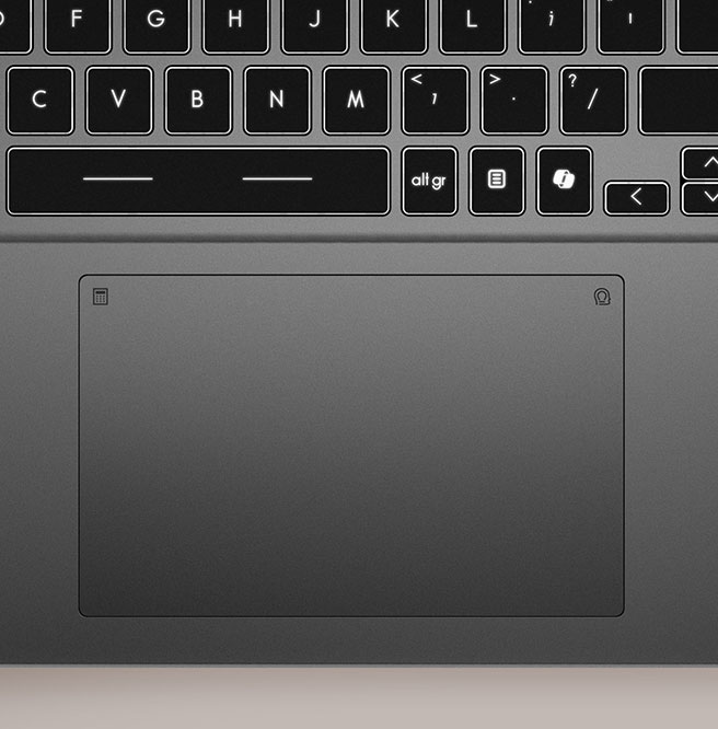 Modern 14S:Action Touchpad