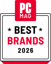 PC MAG Best Brand 2026 Badge
