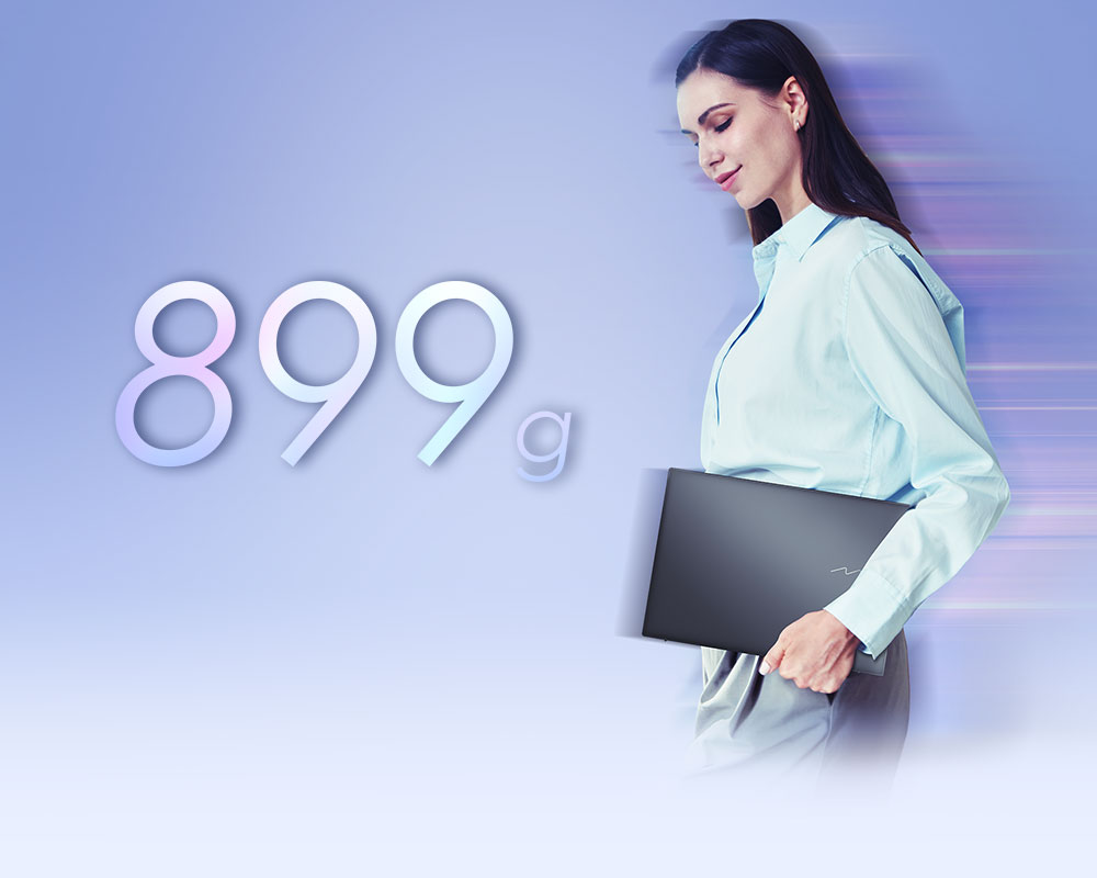 MSI Prestige16 Flip AI laptop only 899g