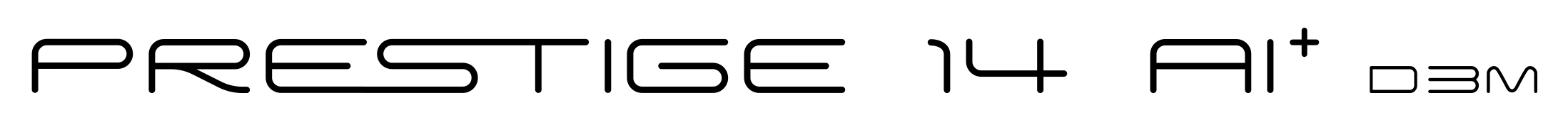 Prestige 14 AI+ D3M Copilot+ PC