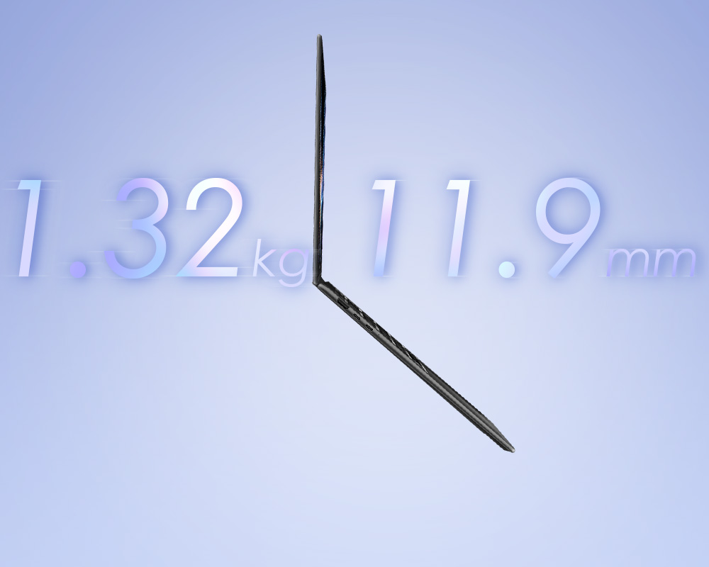 MSI Prestige 14 AI laptop only weight 1.6kg and 11.9mm thin