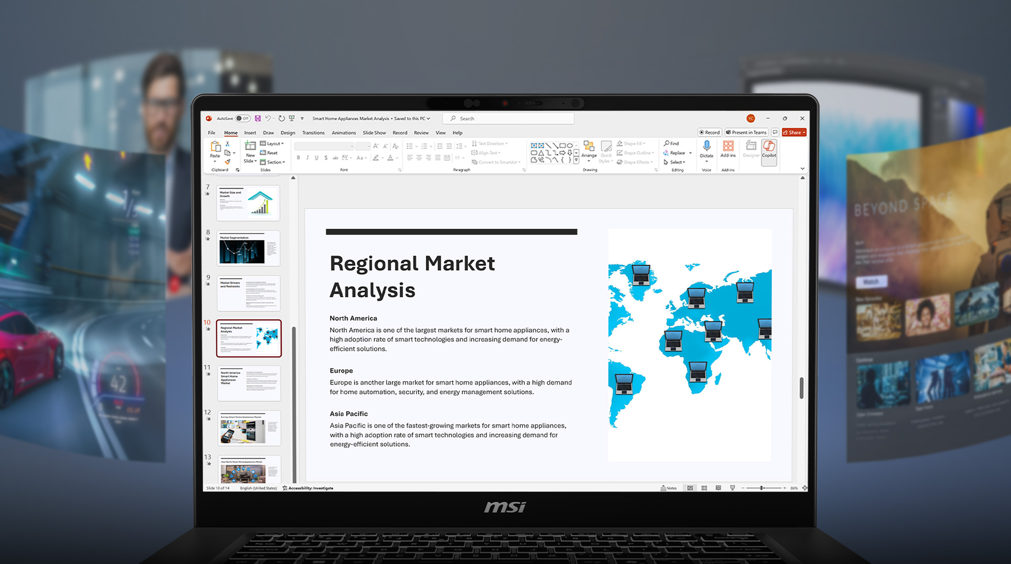 MSI AI Intelligent Work