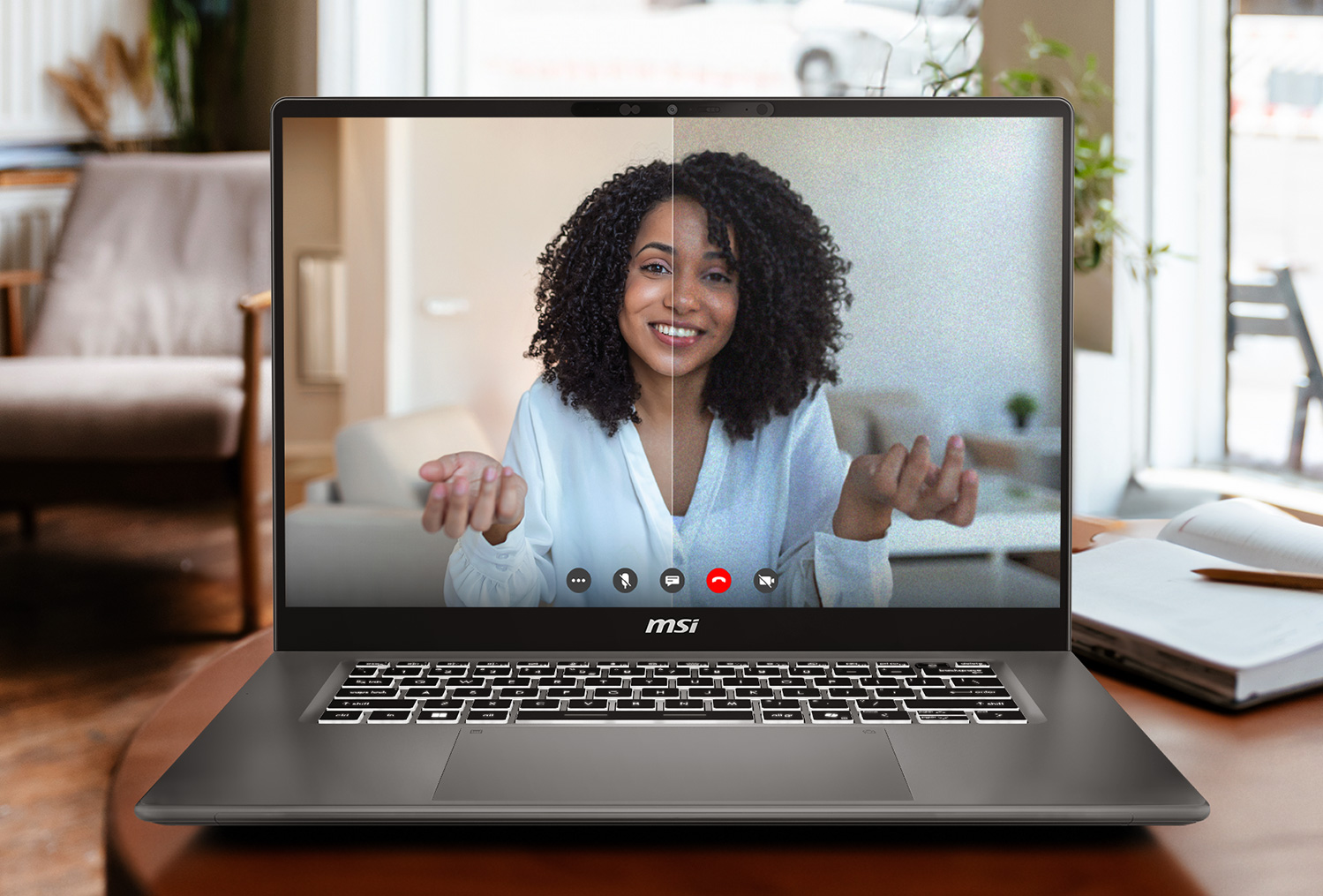 3D Noise Reduction+ Camera feature demonstration