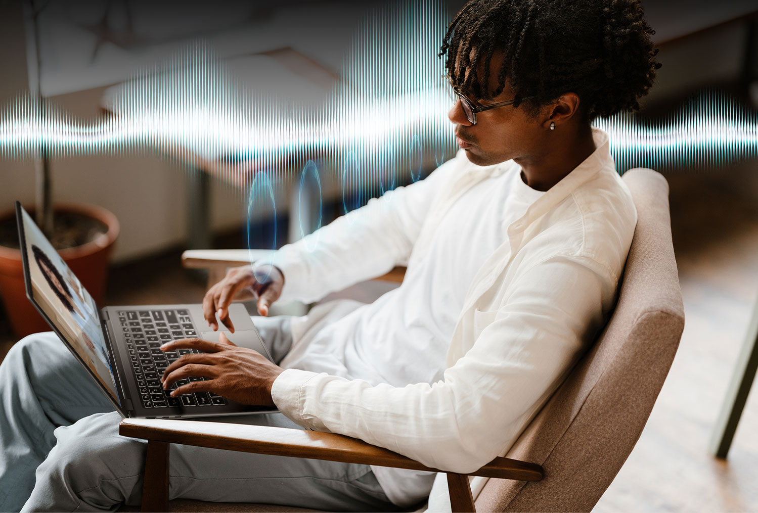 AI Noise Cancellation Pro feature demonstration