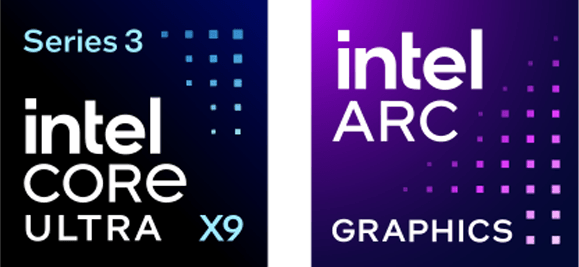 Intel ARC Icon and X9 Icon