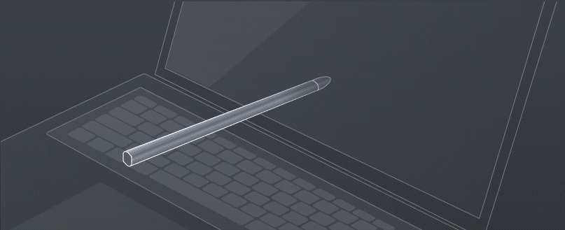 msi prestige16 flip pen battery life animation