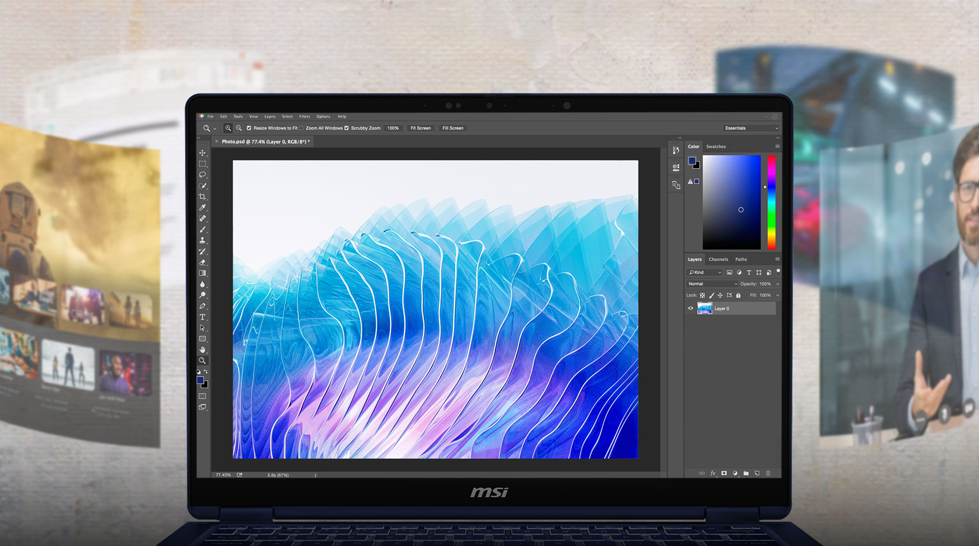 MSI AI Content Creation