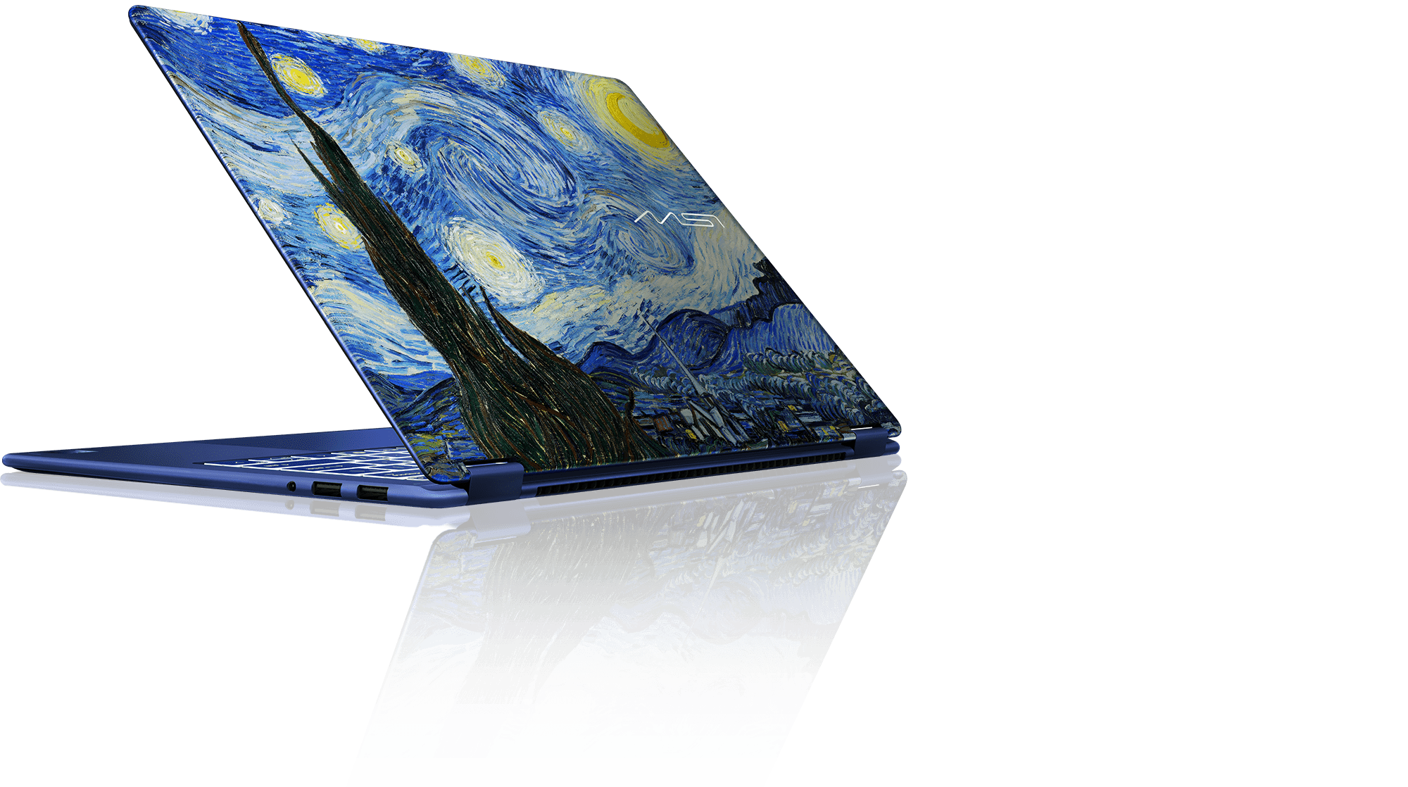 Pretige 14 Flip AI+ Vincent van Gogh Edition - Starry Night