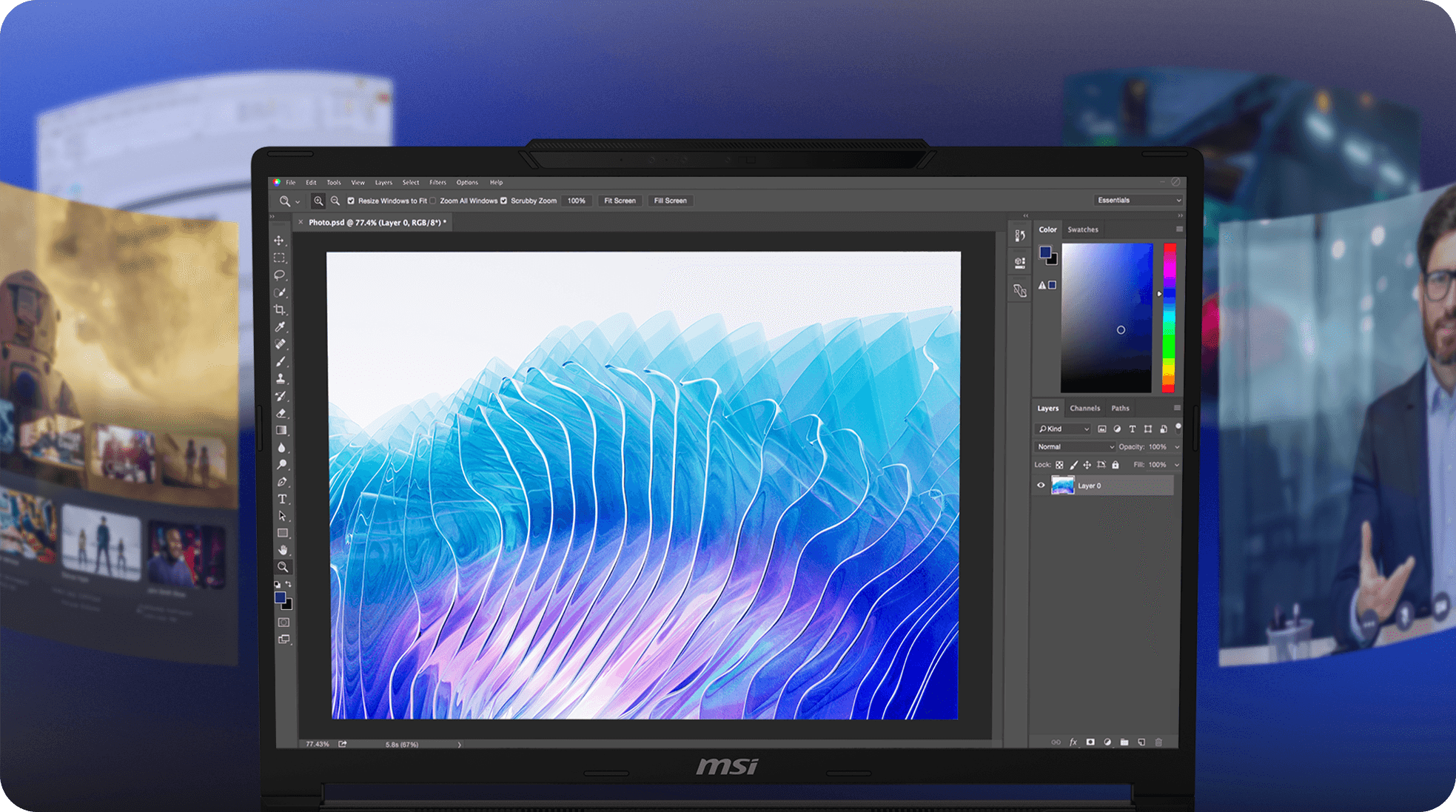 MSI Ai Content Creation