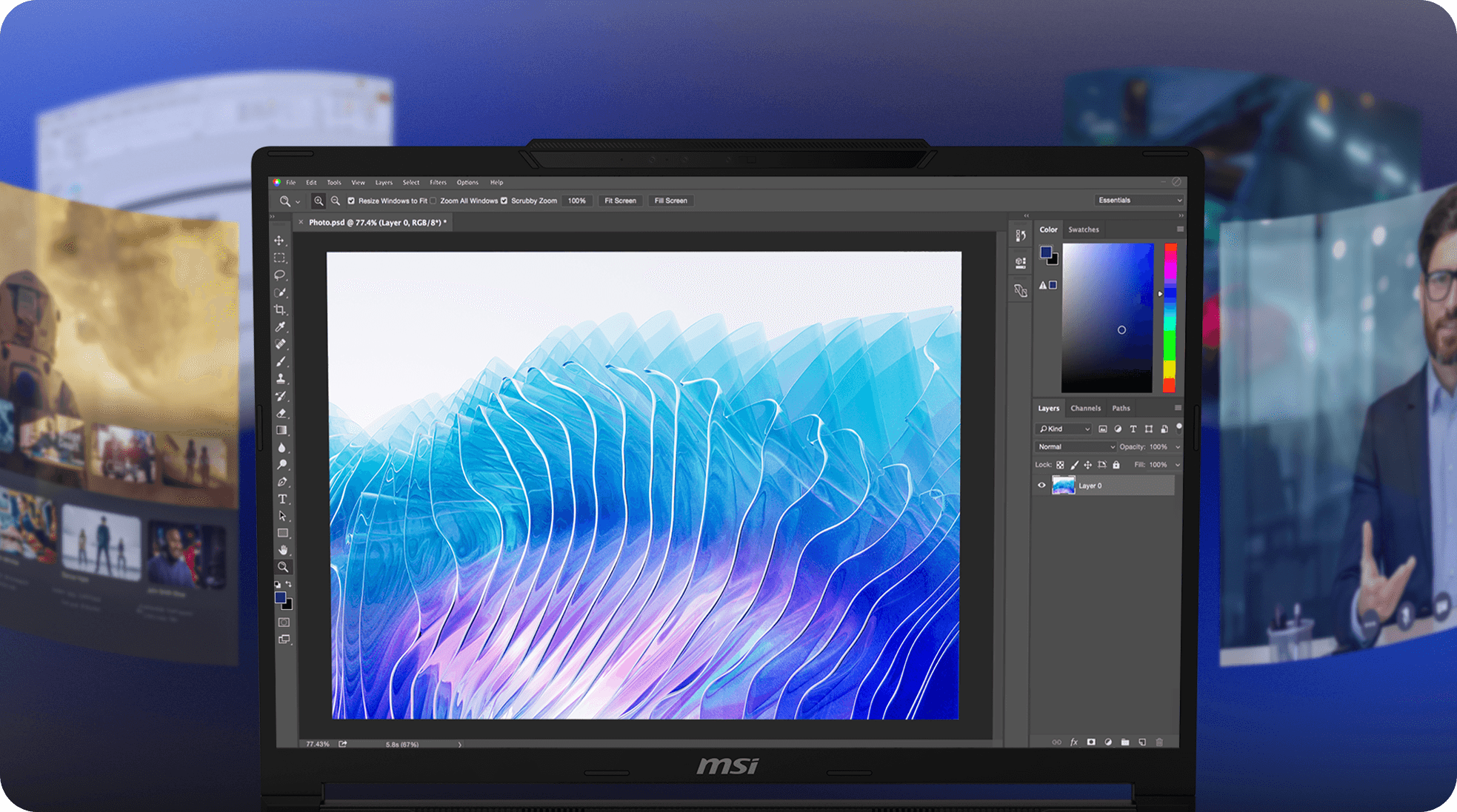 MSI Ai Content Creation