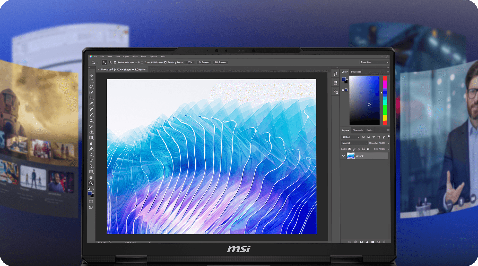 MSI Ai Content Creation