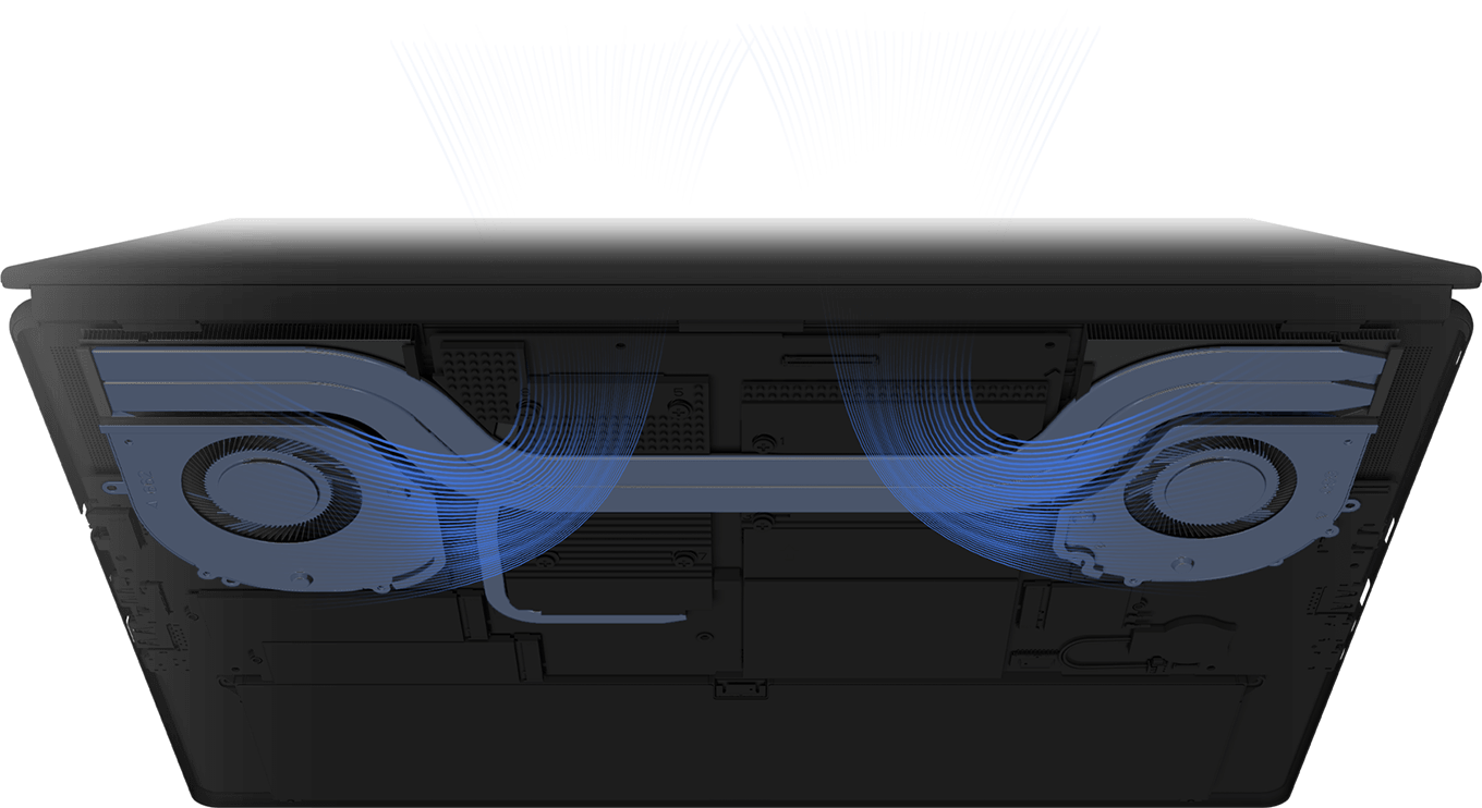 Stealth 16 AI+ Cooling System