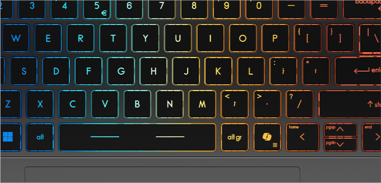 MSI Stealth 16 AI+ B3W RGB Keybaord