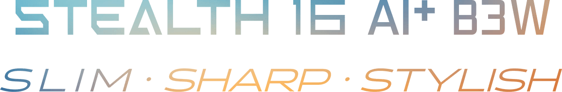 MSI Stealth 16 AI+ B3W title