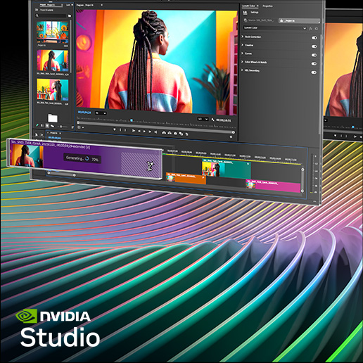GeForce RTX™ 50 Series creative ai advantage