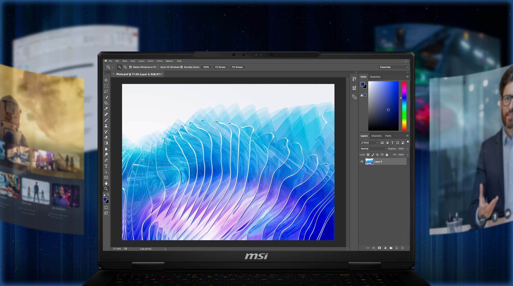 MSI Ai Content Creation 