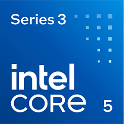 Intel Core 5 Series 3 processor badge