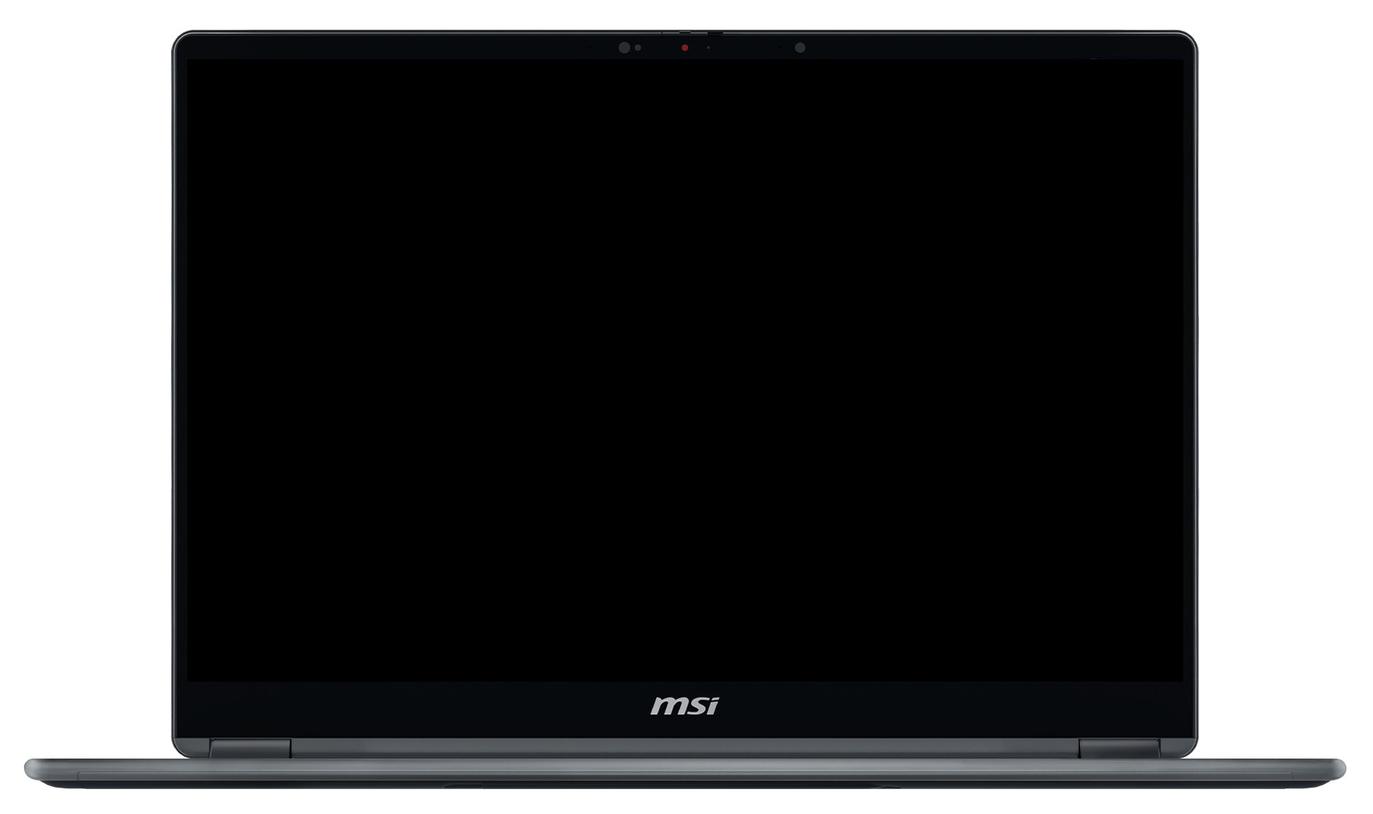 MSI Prestige N16 Flip AI+ laptop showing unified memory capacity options
