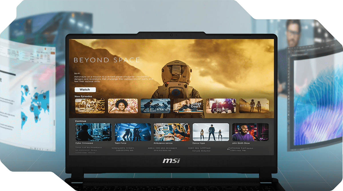 MSI AI Engine Intelligent Entertainment mode