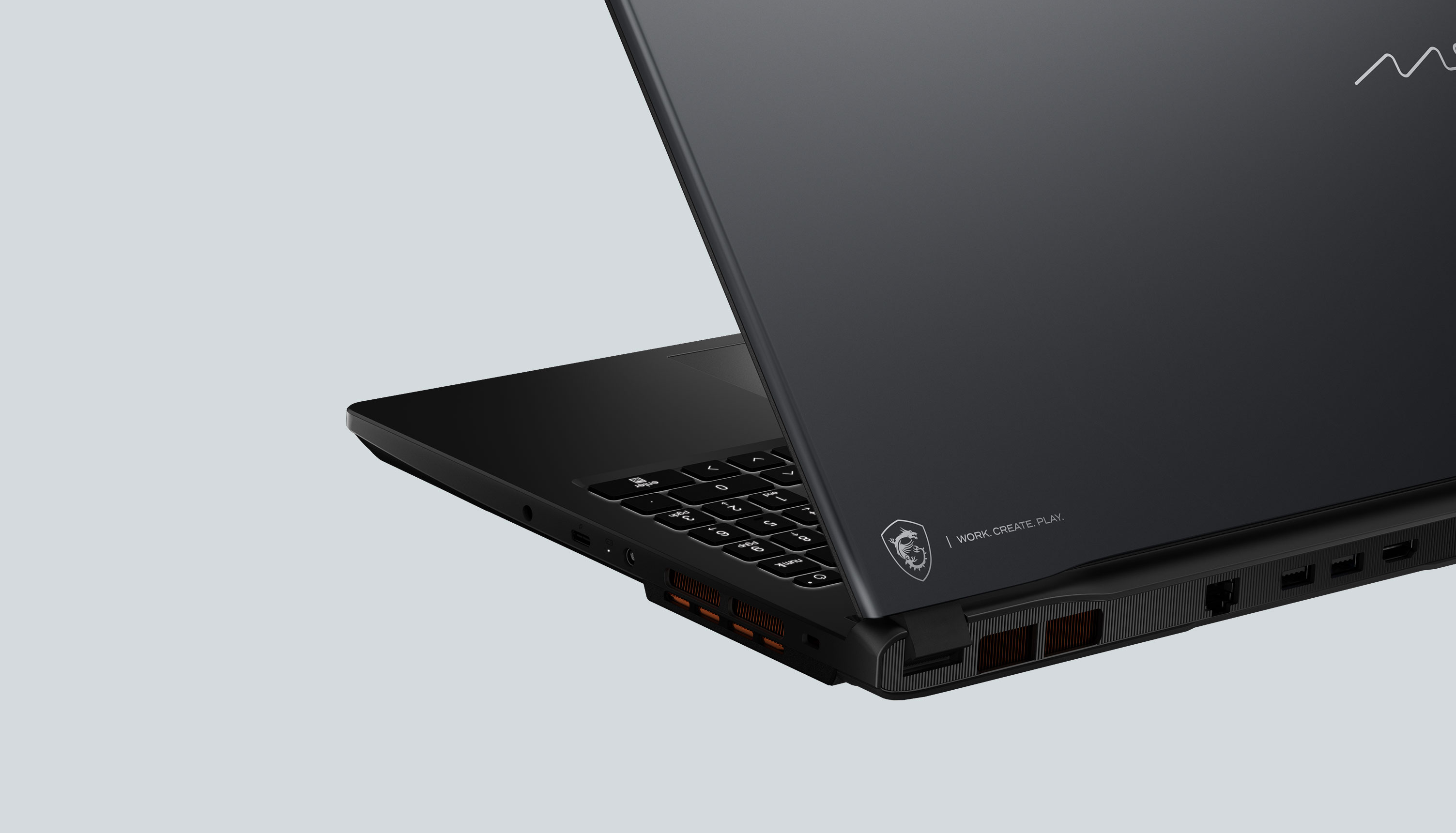 Venture 15 AI+ rear connectivity ports