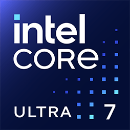 Intel Core Ultra 7 Series 3 processor badge
